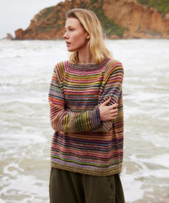 Strickset Pullover Top Down aus Infinity von Lang Yarns