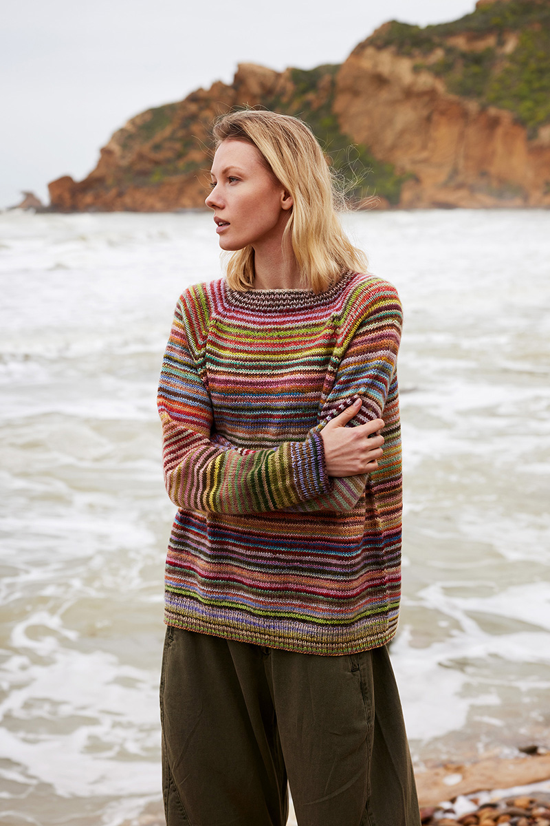 Strickset Pullover Top Down Aus Infinity Von Lang Yarns 1 Strickset Pullover Top Down Aus Infinity Von Lang Yarns
