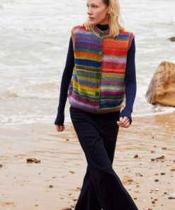 Strickset Weste aus Infinity von Lang Yarns