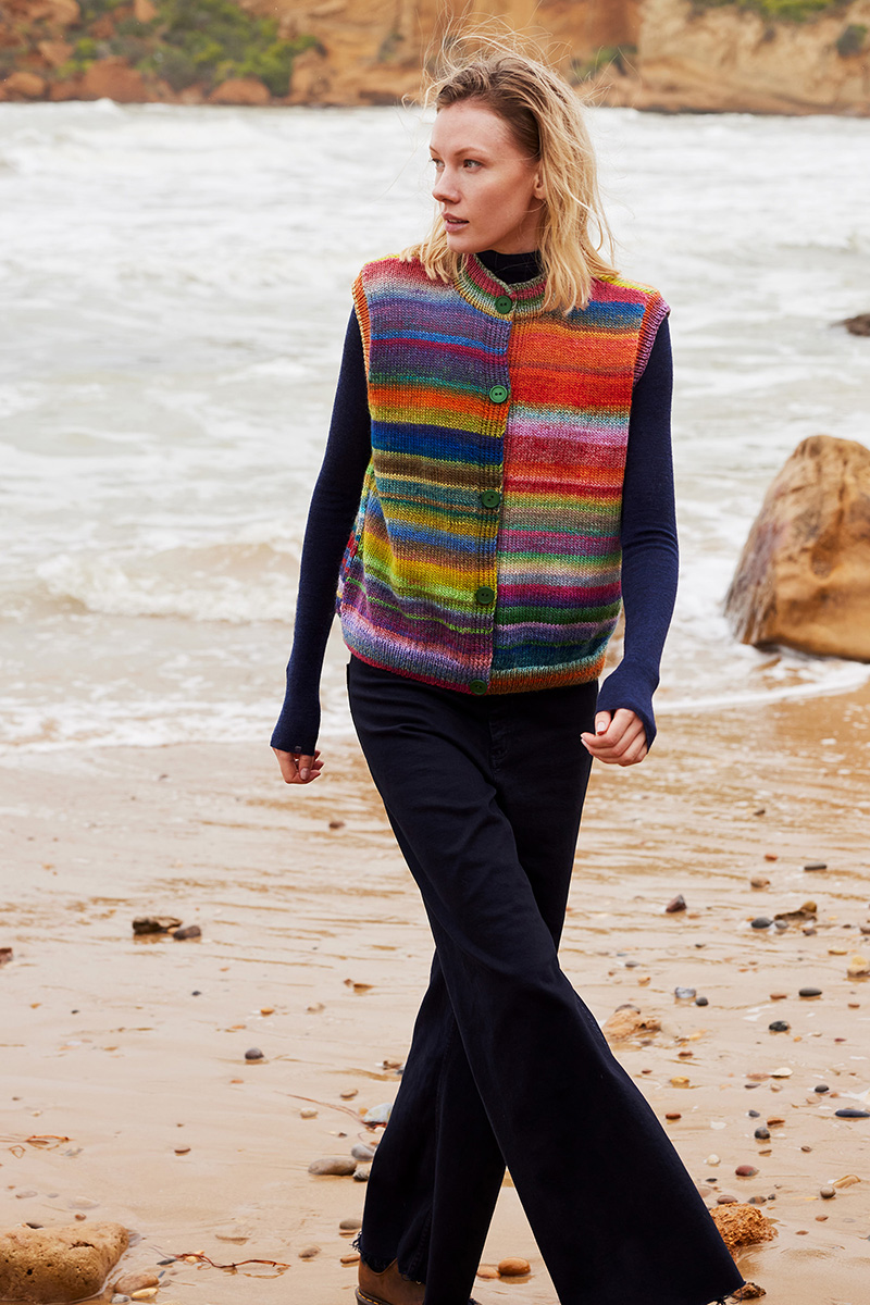 Strickset Weste Aus Infinity Von Lang Yarns 1 Strickset Weste Aus Infinity Von Lang Yarns