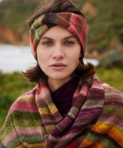 Strickset Stirnband aus Infinity von Lang Yarns