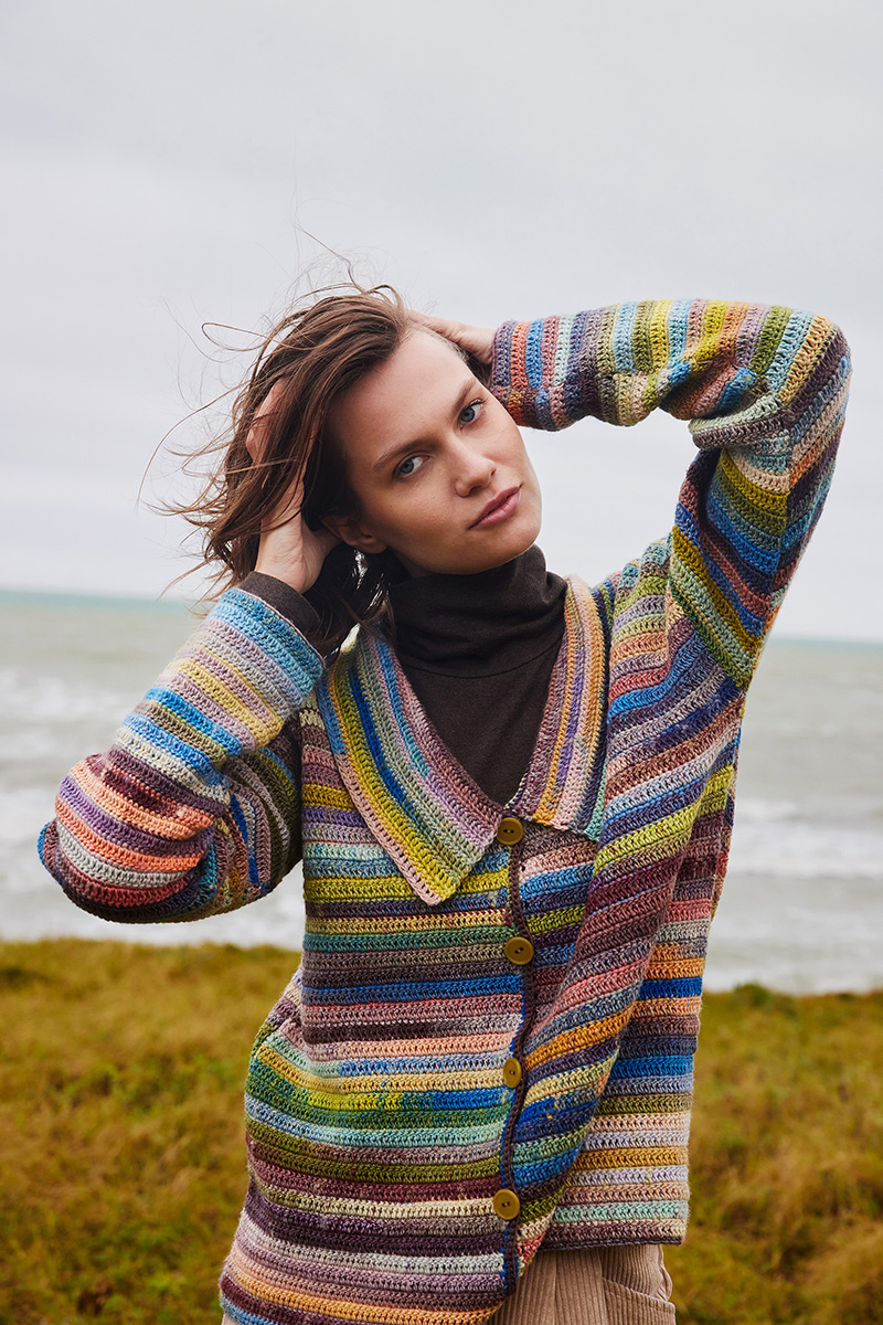Strickset Jacke Aus Infinity Von Lang Yarns 2 Strickset Jacke Aus Infinity Von Lang Yarns – Bild 2