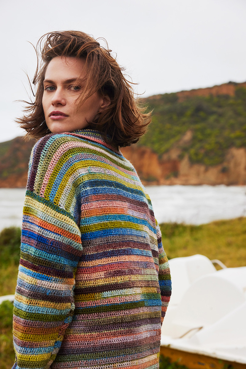 Strickset Jacke Aus Infinity Von Lang Yarns 3 Strickset Jacke Aus Infinity Von Lang Yarns – Bild 3